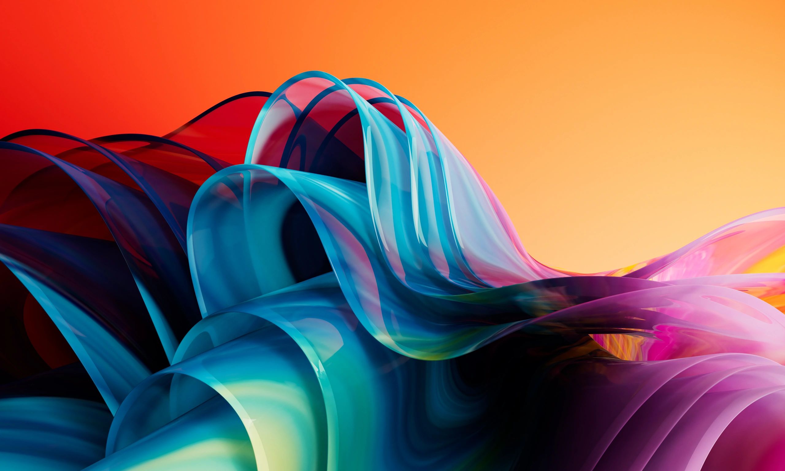 Abstract colorful gradient background